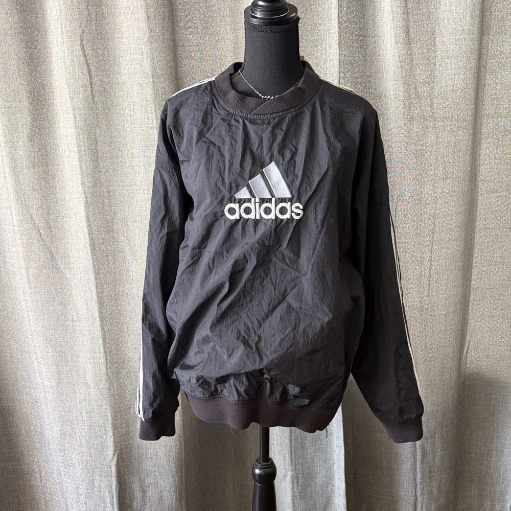 Adidas Men's black windbreaker